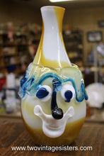 Load image into Gallery viewer, Murano Multi Color Badioli Picasso Clown Glass Art Vase