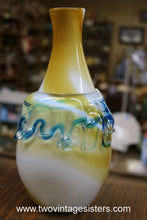 Load image into Gallery viewer, Murano Multi Color Badioli Picasso Clown Glass Art Vase
