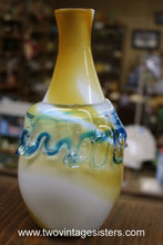 Load image into Gallery viewer, Murano Multi Color Badioli Picasso Clown Glass Art Vase