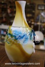 Load image into Gallery viewer, Murano Multi Color Badioli Picasso Clown Glass Art Vase