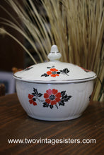 Load image into Gallery viewer, Hall Superior Red Poppy Radiance Drip Grease Jar