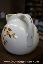Load image into Gallery viewer, Beverage Pitcher Halls Superior Jewel Tea Autumn Leaf