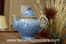 Load image into Gallery viewer, Home Essentials And Beyond Reactive Collection Blue Gold Tea Pot