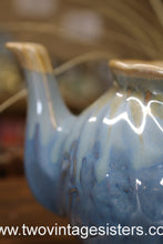 Load image into Gallery viewer, Home Essentials And Beyond Reactive Collection Blue Gold Tea Pot