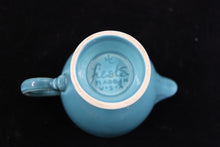 Load image into Gallery viewer, Vintage Homer Laughlin Fiesta Turquoise Ring Handled Creamer