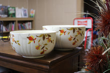 Load image into Gallery viewer, Nesting Bowls Halls Superior Kitchenware Jewel Tea Autumn Leaf