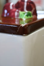 Load image into Gallery viewer, Adah Art Dallas Ceramic Apples Cannister Set #523 - Unique Collectible