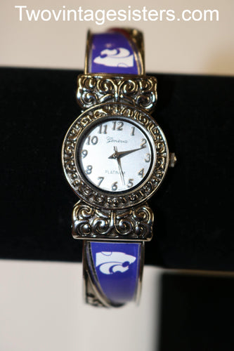 Geneva Platinum K-State Wrist Watch - Vintage Sisters Collection