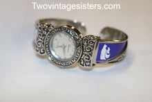 Load image into Gallery viewer, Geneva Platinum K-State Wrist Watch - Vintage Sisters Collection
