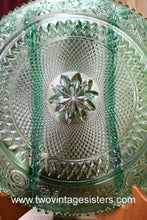 Load image into Gallery viewer, Indiana Glass Tiara Spruce Green Relish Plate
