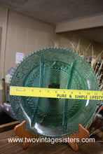 Load image into Gallery viewer, Indiana Glass Tiara Spruce Green Relish Plate