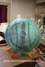 Load image into Gallery viewer, Indiana Glass Tiara Spruce Green Relish Plate