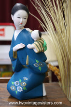 Load image into Gallery viewer, Japanese Hakata Doll Collectible Mother Holding Child