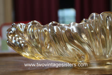 Load image into Gallery viewer, Jeannette Glass Marigold Glass Gondola Bowl