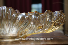 Load image into Gallery viewer, Jeannette Glass Marigold Glass Gondola Bowl