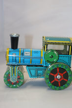 Load image into Gallery viewer, Road Roller Tractor Metal wind-up toy Kovap