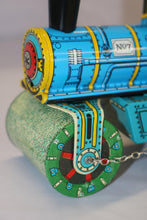 Load image into Gallery viewer, Road Roller Tractor Metal wind-up toy Kovap