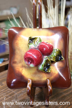 Load image into Gallery viewer, Maurice California Pottery Apple Covered Candy Dish M192