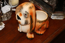 Load image into Gallery viewer, 1966 RUBENS JAPAN GET WELL SOON BASSET HOUND DOG FLOWER PLANTER