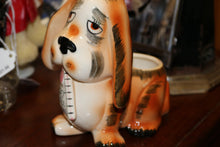 Load image into Gallery viewer, 1966 RUBENS JAPAN GET WELL SOON BASSET HOUND DOG FLOWER PLANTER