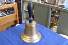 Load image into Gallery viewer, Vintage 1900’ Brass Bronze School Town Criers Dinner Bell