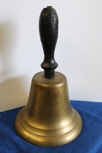 Load image into Gallery viewer, Vintage 1900’ Brass Bronze School Town Criers Dinner Bell