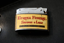 Load image into Gallery viewer, Little Billboard Lighter Eureka Federal Savings &amp; Loan Emporia Ks
