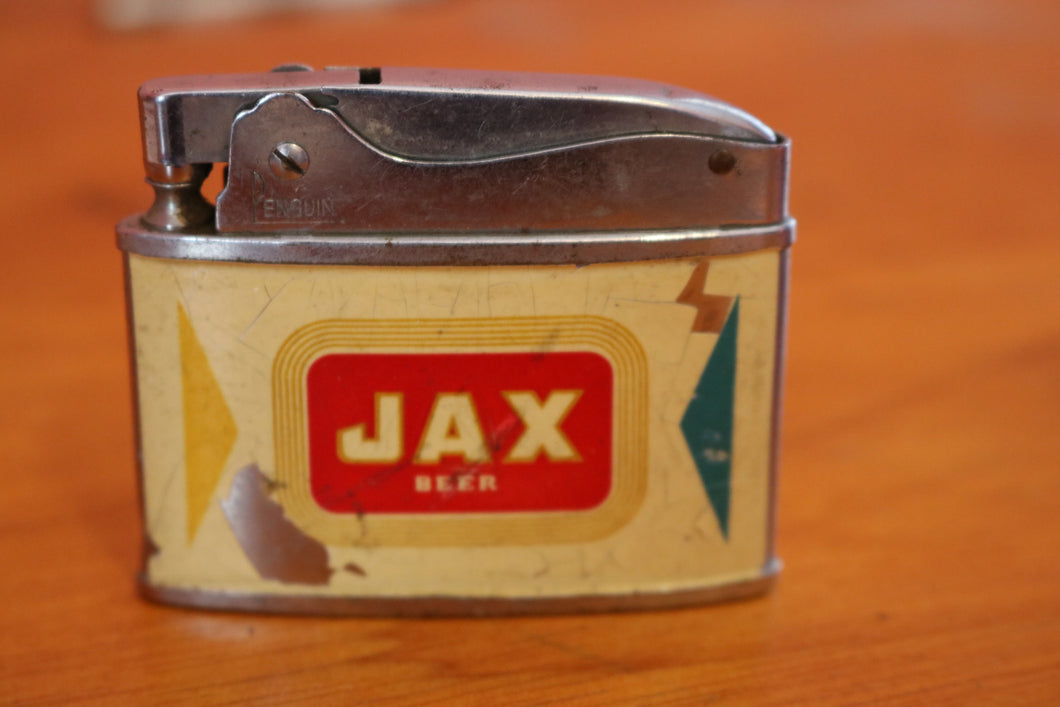 Penguin Jax Beer Advertising Automatic Lighter
