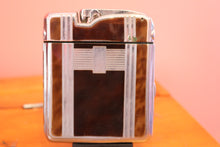Load image into Gallery viewer, Ronson Ten A Case Lighter 1940s Mocha Enameled Cig Card Cash Case