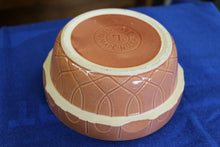 Load image into Gallery viewer, Vintage Watt Pottery Loop Pattern Casserole With Lid