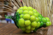 Load image into Gallery viewer, Vintage Handblown Glass Green Grapes
