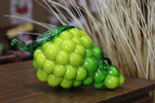 Load image into Gallery viewer, Vintage Handblown Glass Green Grapes
