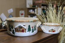 Load image into Gallery viewer, St. Nicholas Square Heartland Casserole Dish & Handled Soup Bowl