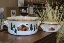 Load image into Gallery viewer, St. Nicholas Square Heartland Casserole Dish & Handled Soup Bowl