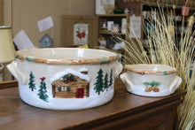 Load image into Gallery viewer, St. Nicholas Square Heartland Casserole Dish & Handled Soup Bowl
