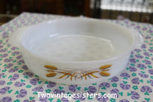 Load image into Gallery viewer, Fire King Wheat 8 Inch Cake Pan #450