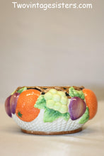 Load image into Gallery viewer, Fits and Floyd Classic Porcelain Candleholder Fruit Ornament 1992