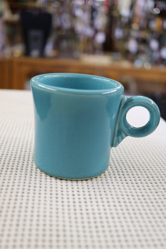 Homer Laughlin Turquoise Tom & Jerry Coffee Mug