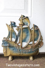 Load image into Gallery viewer, VINTAGE TITUS FOUNDRY CAST IRON SHIP COLDWATER MICH. NO. 200
