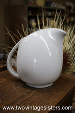 Load image into Gallery viewer, 1945 Halls Rose White Pitcher 2qt
