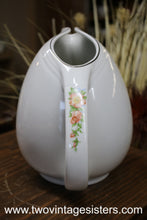 Load image into Gallery viewer, 1945 Halls Rose White Pitcher 2qt
