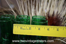 Load image into Gallery viewer, Anchor Hocking Green Poly Poly Juice Glasses

