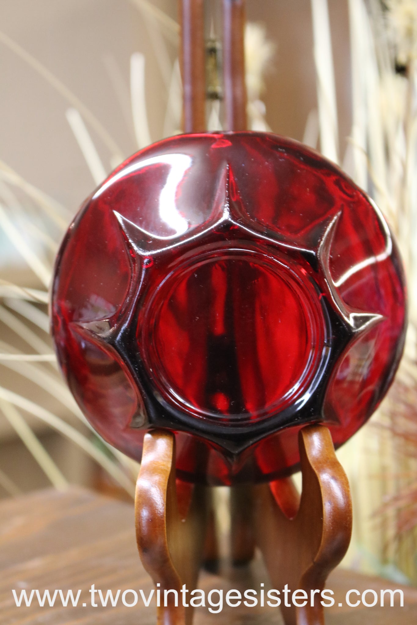 Anchor Hocking Ruby Red Berry Bowls
