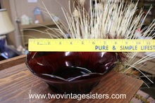 Load image into Gallery viewer, Anchor Hocking Ruby Red Scalloped Serving Bowl
