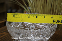 Load image into Gallery viewer, Footed Crystal Etched Glass Bowl
