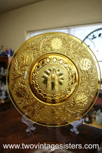 Load image into Gallery viewer, Anchor Hocking Sandwich Desert Gold Serving Platter

