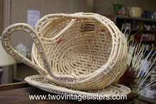 Load image into Gallery viewer, Grass Coil Lidded Wicker Basket
