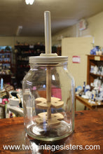 Load image into Gallery viewer, Hazel Atlas Glass Butter Churn
