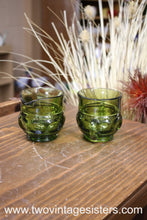 Load image into Gallery viewer, Indiana Glass Green Kings Crown Thumbprint Creamer Sugar
