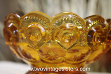 Load image into Gallery viewer, L.E Smith Amber Glass Candy Dish
